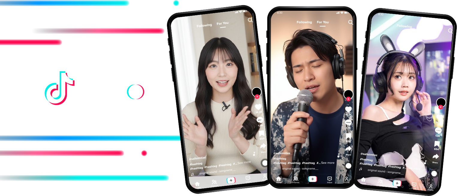 TikTokライバー募集